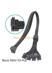 5asd New PCIE5.0 Power Cable 8PIN x4 Interface to GPU PCIE5.0 12VHPWR 16PIN(12+4) Bent Straight for Graphics Card Cable