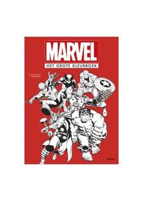 Deltas Marvel The Big Coloring Book