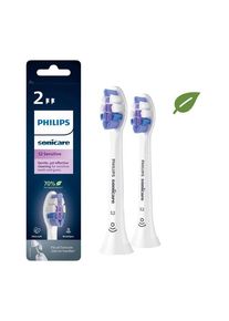Philips B&uuml;rstenk&ouml;pfe Sonicare Sensitive HX6052/10 toothbrush head - 2 pcs