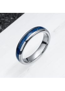 Holzkern Sumo-Ring tungsten og lapis lazuli