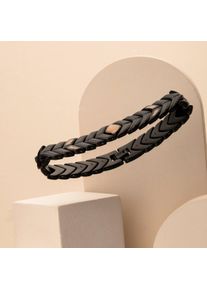 Holzkern Armband Prelude (Koa/Schwarz), Naturholz, Men, gr&ouml;&szlig;enverstellbar