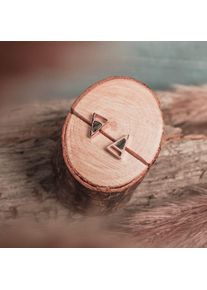 Holzkern Earrings Women Rose Gold and Marble