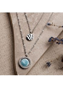 Holzkern Necklaces Women Silver and Nacre