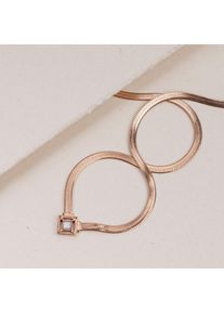 Holzkern Necklaces Women Rose Gold and Nacre