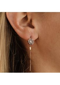 Holzkern Earrings Women Rose Gold and Moonstone