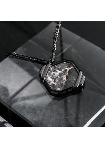 Holzkern Necklaces Men Dark Grey and Nero Portoro