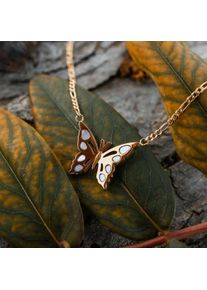 Holzkern Necklaces Women Gold and Blue Nacre