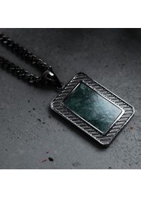 Holzkern Necklaces Herre M&oslash;rkegr&aring; og Marmor