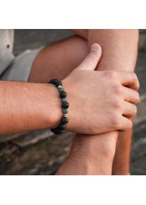 Holzkern Bracelets Men Marmor und Lava