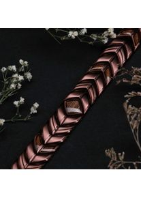 Holzkern Armband Prelude (Walnuss/Kupfer), Naturholz, Men, gr&ouml;&szlig;enverstellbar