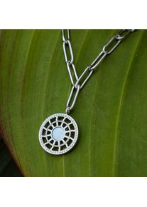 Holzkern Necklaces Women Silver and Nacre