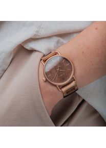 Holzkern Women's Watch Belvue Rose Gold & Walnut Wood