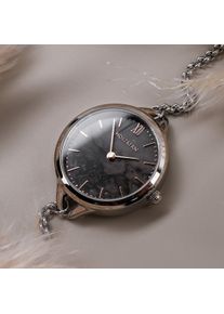 Holzkern; Wood Watch Raining (Marble/Silver), Women, Natural wood