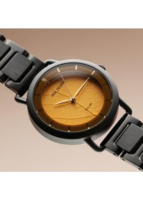 Holzkern; Orologio di legno Lauri (acero/foglia), Uomo, Legno naturale