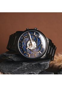 Holzkern; Tr&aelig; ur Seaburst (Ahorn/lapis lazuli), Herre, Naturligt tr&aelig;, Automatik