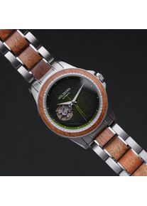 Holzkern; Wood Watch Whisperwood (Koa/Leaf), Men, Natural wood