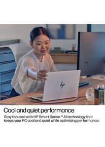 HP EliteBook 8 G1i 16 AI PC (16", 1000 GB, 32 GB, Deutschland), Notebook, Silber