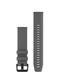 Garmin Schnellwechsel Armband 20mm gr (20 mm, Silikon), Uhrenarmband, Grau