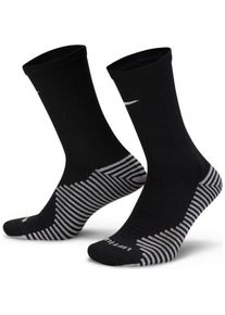 Nike, Damen, Sportsocken, Strike Soccer Crew Socks, BLACK/WHITE S (S), Schwarz