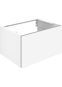 KEUCO, Waschbeckenunterschrank, Waschtischunterbau X-LINE 650x400x490mm anthrazit (65 x 49 x 40 cm)