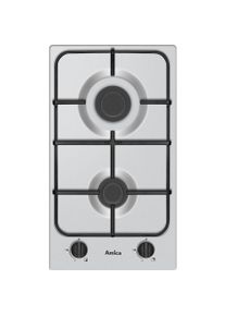 Amica Gas hob PGA3610XBE, Kochfeld, Silber