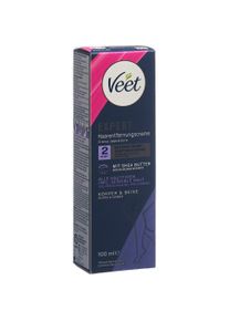 Veet, Wachs + Enthaarungscreme, Haarentfernungscreme (100 ml, 1x, 130 g)