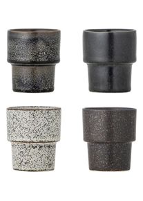 Bloomingville - Ewan Espresso Cup - Brown, Tasse, Braun