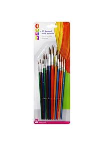 CWR, Pinsel, Packung mit 12 runden B&uuml;rsten