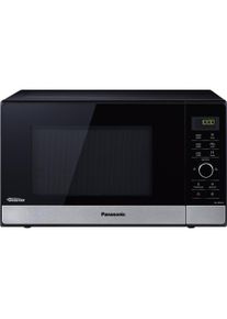 Panasonic NN SD28HSGTG, Mikrowelle, Schwarz, Silber