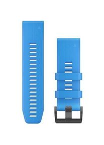 Garmin QuickFit 26 Band Blue Silicone (Silicone), Uhrenarmband, Blau