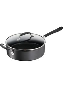 Tefal Jamie Oliver - Quick & Easy HA Sautepan 26 cm + Lid (H9133344), Pfanne + Kochtopf, Grau