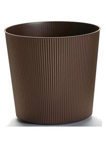 Euro3Plast, Blumentopf, Blumentopf Fyre &Oslash; 40 cm rost Greener, mit Rollen (40 cm)