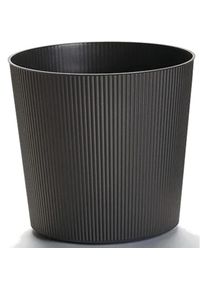Euro3Plast, Blumentopf, Blumentopf Fyre &Oslash; 40 cm anthrazit Greener, mit Rollen (40 cm)