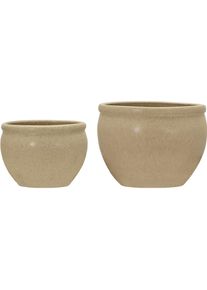 house doctor, Blumentopf, Planter, HDVale, Beige