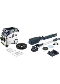 FESTOOL, Schleifmaschine + Poliermaschine, Langhalsschleifer- und Sauger-Set LHS-E 225/CTL 36-Set (Wand- & Deckenschleifer, 400 W)