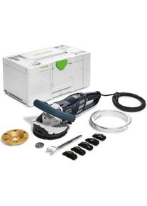FESTOOL, Schleifmaschine + Poliermaschine, Sanierungsschleifer RG 130 ECI-Set DIA PA RENOFIX (Betonschleifer, 1600 W)