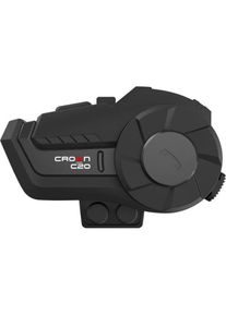 CROWN, Motorradfunk, Motorcycle intercom C20 Bluetooth 5.1 black
