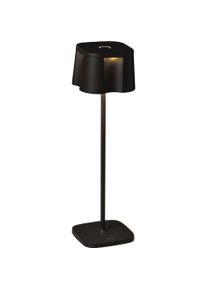 Konstsmide, Tischlampe, Tischleuchte Nice USB, Schwarz (120 lm)