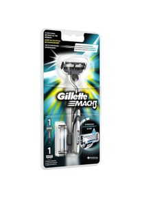 Gillette, Rasierklingen, MACH 3 m&aacute;quina + 2 recambios (2x)