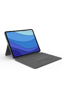 Logitech Combo Touch, Tablet Tastatur, Grau