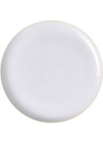 Like. by Villeroy & Boch Speiseteller Crafted Cotton, Teller, Weiss