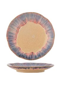 Bloomingville - Imogen Plate - Multi - Stoneware, Teller, Mehrfarbig