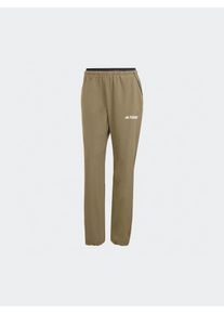 adidas terrex Pantaloni outdoor Femei verde, Mărimea XL