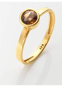Damen Ring in Gelbgold 375 ,Gr&ouml;&szlig;e 17, WITT,