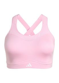 adidas Performance, Damer, Sports-BH 'Tlrdim', Lyser&oslash;d / Hvid, St&oslash;rrelse LCD