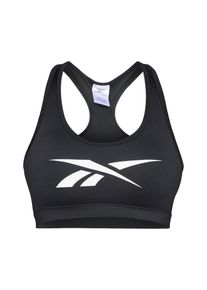 Reebok, Damer, Sports-BH 'VICTORIA', Sort / Hvid, St&oslash;rrelse S