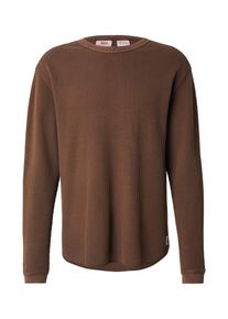 Levi's LEVI'S , M&aelig;nd, Bluser & t-shirts 'Long Sleeve Relaxed Thermal Tee', Brun, St&oslash;rrelse L