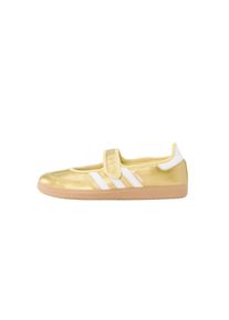 adidas originals Damer Ballerinasko med rem 'SAMBA JANE' guld / hvid St&oslash;rrelse 36.5/37