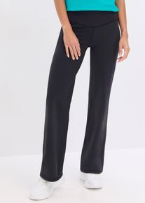 Legging de sport en mati&egrave;re toucher coton coupe droite - noir - taille 42/44 (M) - bonprix