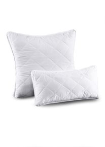 Oreiller lavable &agrave; 95&deg;C ferme - blanc - taille 80x80 cm - bonprix